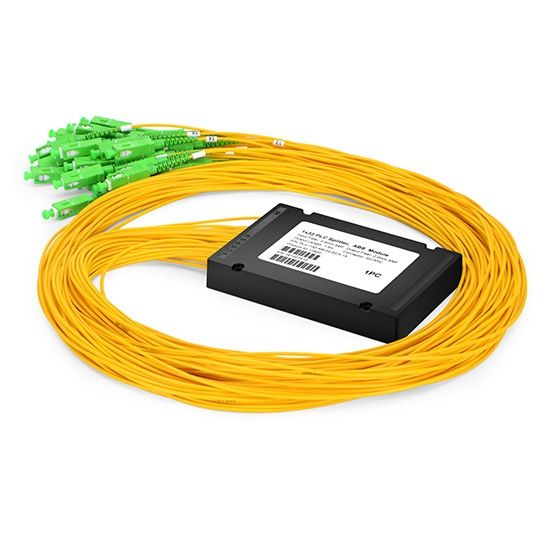 Оптический сплиттер PLC 1х32, SM, 2.0mm, 1.5M, корпус, SC/APC