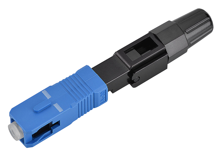Быстрый коннектор типа SC/UPC для FTTH кабелей