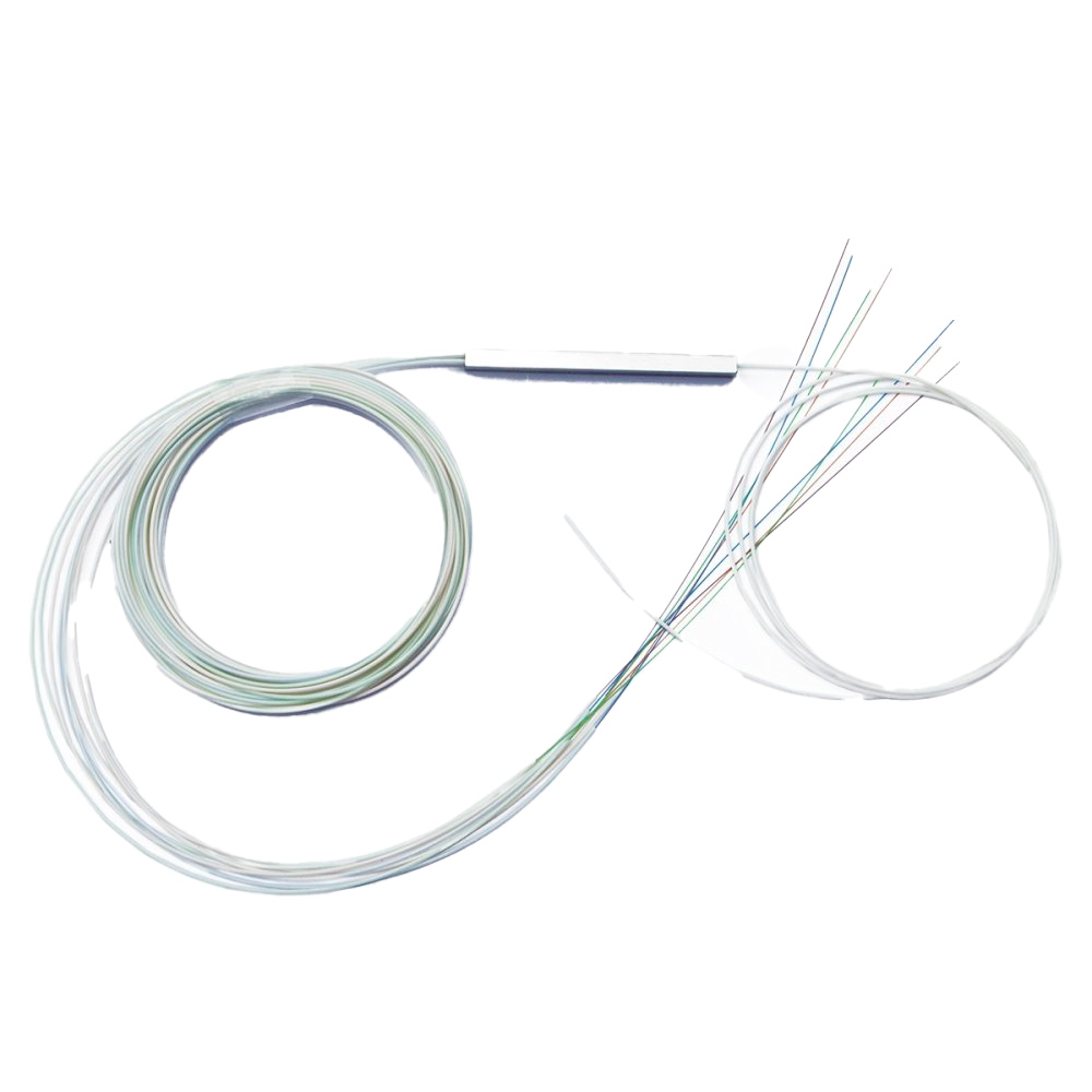 Оптический сплиттер PLC 1х8, SM, 0.25mm, 1M, миникорпус, неоконцованный